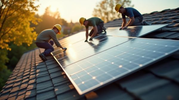 Augmentez votre efficacité énergétique avec des panneaux solaires photovoltaïques